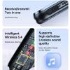 Wisoqu Bluetooth Adapter, Bluetooth 5.4 Receiver for Car, 2 in 1 5.4 Transmitter Receiver, Noise Cancelling AUX Car Adapter for Home Stereo System, Headphones, Speakers view 2