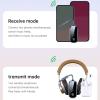 Wisoqu Bluetooth Adapter, Bluetooth 5.4 Receiver for Car, 2 in 1 5.4 Transmitter Receiver, Noise Cancelling AUX Car Adapter for Home Stereo System, Headphones, Speakers view 4