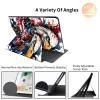360Rotating Stand Case for 7" Kindle Paperwhite (12th Generation, 2024) & Kindle Colorsoft Signature Edition, Durable PU Leather Cover with Auto Wake/Sleep for Men, Women, Eagle American Flag view 2