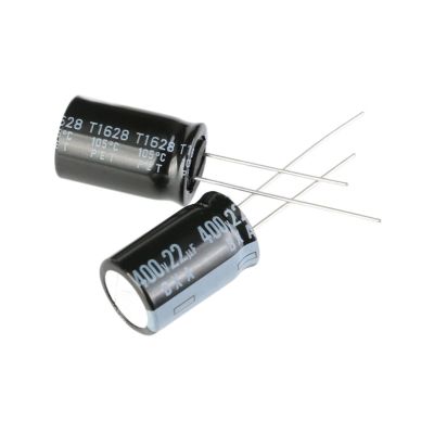 10PCS 400V22UF 13 * 21mm 22UF 400V 13 * 21 Electrolytic Capacitor