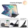 360Rotating Stand Case for 7" Kindle Paperwhite (12th Generation, 2024) & Kindle Colorsoft Signature Edition, Durable PU Leather Cover with Auto Wake/Sleep for Men, Women, Colorful Turtle view 2