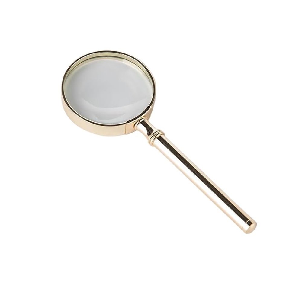 MVUYO Magnifying Glass Handheld Reading Magnifier for Seniors Kids Real Magnifying Lens for