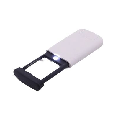 MVUYO Lens Magnifier Hand-held Folding Rectangular Magnifying Glass