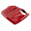 Advanblack Color-Matched Dual 8" Speaker Lids for Harley Rushmore Rear Tour Trunk Pack  Fits Razor, Chopped & King Rear Tour Trunk Pack  ABS Plastic with Backrest Pad (Billiard Red) view 3