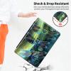 360Rotating Stand Case for 7" Kindle Paperwhite (12th Generation, 2024) & Kindle Colorsoft Signature Edition, Durable PU Leather Cover with Auto Wake/Sleep for Men, Women, Dragonfly view 4