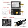 2 PCS DX-LR03 & Antenna 28 dBm 10KM Ultra Long Range LORA UART Serial Transceiver Module 868/915MHz at Conmand ASR6601 Main Chip+PA Compatible with Arduino CE FCC (DX-LR30-900T30D-(I)*2pcs) view 2