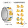 1000pcs Rubber Duck Kawaii Waterproof Sticker Pack | Cute Animal Duck Cool Graffiti Vinyl for Adult Water Bottle Skateboard Luggage Laptop Mobile Phone view 2