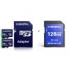 DIGIERA Memory Card Bundle  2-Pack 64GB CT100 microSD Cards with Adapter + 128GB CS100 SD Card  UHS-I, 100MB/s, A1/U1/V10 & U3/V30  for Phones, Cameras, Drones, and PCs view 1
