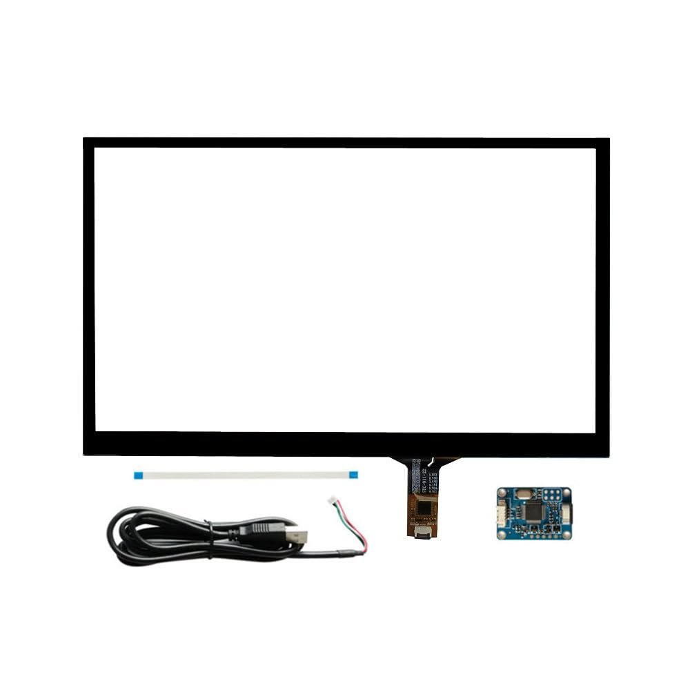 10.1 Inch 16:9 USB Capacitive Multi-Touch Screen Panel  Plug & Play for PC, Raspberry/Orange Pi, Linux/Windows/Android  No Driver Needed