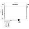 10.1 Inch 16:9 USB Capacitive Multi-Touch Screen Panel  Plug & Play for PC, Raspberry/Orange Pi, Linux/Windows/Android  No Driver Needed view 3