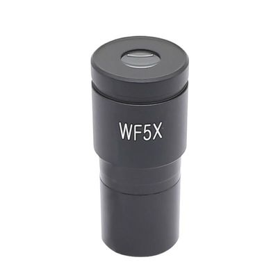 1 Or 2 Pieces Wide Field WF5X Eyepiece for Biological Microscope Mounting Diameter 23.2mm Field of View 20mm Optical Ocular Lens(1 Piece Eyepiece)