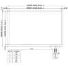 10.1" 16:10 USB Capacitive Multi-Touch Screen Panel  Plug & Play for PC, Raspberry/Orange Pi, Linux, Windows, Android (No Driver Needed) view 3