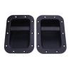 DirectNine Basics Metal Recessed Speaker Handles Heavy Duty Ergonomic Grip Speaker Cabinet Bar Handles for PA Systems Amplifier Cases Iron Black 220x160mm 2 Pcs view 1
