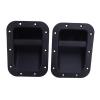 DirectNine Basics Metal Recessed Speaker Handles Heavy Duty Ergonomic Grip Speaker Cabinet Bar Handles for PA Systems Amplifier Cases Iron Black 220x160mm 2 Pcs view 4