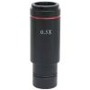 1pc 0.5X Reduction C-Mount Lens Adapter for CCD Cmos Camera Digital Eyepiece Connect with Stereo Microscope Optical Relay Lens(23.2mm) view 1