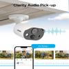 ZOSI 3K Lite Security Camera System with AI Human Vehicle Detection, 8Pcs 1920TVL 2MP Home CCTV Cameras Indoor Outdoor, Night Vision, One-Way Audio, H.265+ 8CH DVR with 1TB HDD for 24/7 Recording view 4