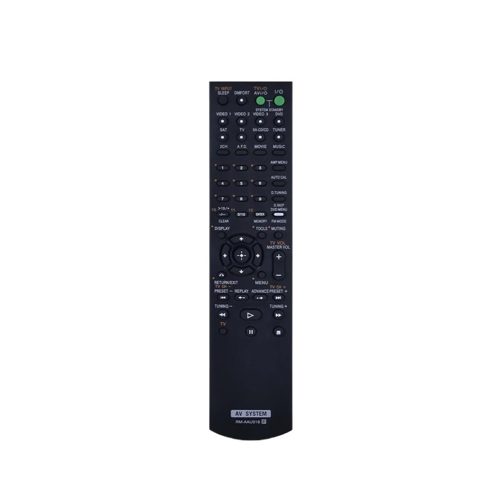 ZJSWTH Remote Control for Son-Y RM-AAU019 RM-AAU017 RM-AAU027 STR-K1600 STR-K740P RM-PP65 RM-PP413 HT-SF2000 STR-KM7500 STR-DH800(RM-AAU019)