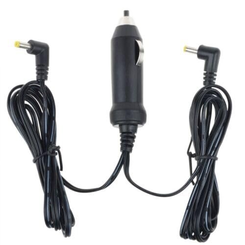 Musstad Car Adapter for Sylvania SDVD8706 Dual Screen DVD Player Auto Power Supply Cord