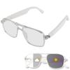 epekops Smart Glasses Bluetooth Audio Glasses Sunglasses Blue Light Glasses for Men Women Dual Mic Color-Change UV Protection view 1