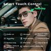epekops Smart Glasses Bluetooth Audio Glasses Sunglasses Blue Light Glasses for Men Women Dual Mic Color-Change UV Protection view 4