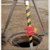 Safety Rescue Tripod for Confined Spaces, 7' Adjustable Tripod Kit with Self-Locking Winch (1800LBS), Fall Protection Bracket for Wells & Sewers view 2