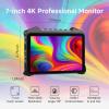 Accsoon CineView M7 7-Inch LCD Touchscreen Video Transmission, 3G-SDI/HDMI Camera Monitor with Camera Control& Daylight Visibility, 1000nit 4K60 Video Assist, 3D LUT for Video Recording/Livestreaming view 2