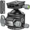 Tripod Ball Head with Knob Clamp 55mm Heavy Duty Ball Head with Mlok Rail Arca Swiss Quick Release Plate, WEYLLAN KH55 Low Profile Camera Tripod Head Mount for Hunting Photography Max Load 88lbs/40kg view 1