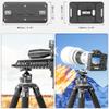 Tripod Ball Head with Knob Clamp 55mm Heavy Duty Ball Head with Mlok Rail Arca Swiss Quick Release Plate, WEYLLAN KH55 Low Profile Camera Tripod Head Mount for Hunting Photography Max Load 88lbs/40kg view 3