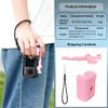 3D Printing Street Grip Vlog Holder for DJI Action 5 Pro/4/3 Combo Camera Grip Holder Action Camera Mini Side Handle Grip Camera Accessories (Pink) view 3