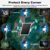 Solar 4G Security Cameras kit Wireless Outdoor, 4 Cam-Kit, SIM Card Included Base Station, LTE Cellular Solar Security Camera System with 360 Pan & Tilt, 2.5K 4MP Color Night Vision, one-Step to use view 2