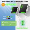 Solar 4G Security Cameras kit Wireless Outdoor, 4 Cam-Kit, SIM Card Included Base Station, LTE Cellular Solar Security Camera System with 360 Pan & Tilt, 2.5K 4MP Color Night Vision, one-Step to use view 3