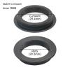 1 Piece CS C-RMS/RMS-C Adapter Ring C to RMS Mounting Thread Ring Adapter All Metal RMS to C-Mount for USB Camera Objective Lens(Outer C Inner RMS) view 2