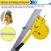 Aluminum Tripod Rescue Kit for Confined Spaces - Fall Protection System with 30m Rope for Emergency Firefighting & Lifting Operations - Durable & Lightweight view 3