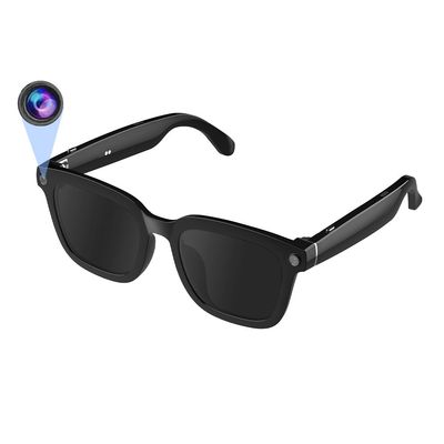 Yeabomy Al Smart Glasses,1080p HD Camera with Music & Call Features, Ai Bluetooth Glasses for Remote Video Recording, Voice Control,with 32GB Storage for Travel, Sports, Outdoor Use (Polarised Lens)
