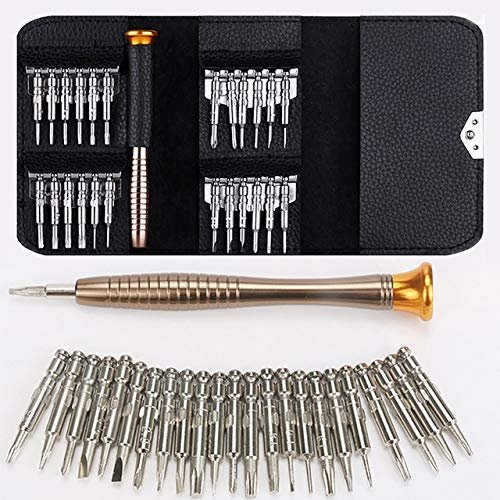 115 in 1 Screwdriver Set Multi-Function Manual Repair Tool Box Home Multi-use Repair Mobile Phone Computer Disassembly Tool Box (Color : D) (F)