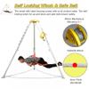 Heavy Duty Rescue Tripod System for Confined Spaces - Aluminum Lifesaving Tripod for Fire Emergencies, Cable Trenches & Sewage Rescue Operations view 4