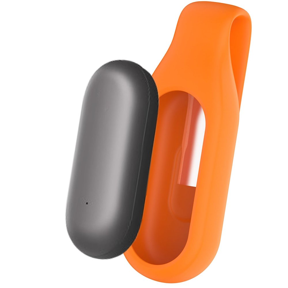 Compatible with NotePin Clip Case, Soft Silicone Clip Clasp Case Holder Compatible with NotePin AI Voice Recorder (Orange)