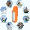 Compatible with NotePin Clip Case, Soft Silicone Clip Clasp Case Holder Compatible with NotePin AI Voice Recorder (Orange) view 4