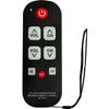 Big Button TV Remote for Seniors and Elderly, Easy to Use Universal Remote with Learning Function and Quick Setup for TV Watching view 1