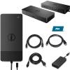 Dell WD19TB Thunderbolt Dock, 180W Dell Docking Station with HDMI/Dual DisplayPort, Dual Monitor Support, Bundle with HDMI/DP Cables (Renewed) view 1