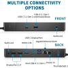 Dell WD19TB Thunderbolt Dock, 180W Dell Docking Station with HDMI/Dual DisplayPort, Dual Monitor Support, Bundle with HDMI/DP Cables (Renewed) view 3