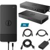 Dell WD19TBS Thunderbolt Dock, 180W Dell Docking Station with HDMI/Dual DisplayPort, Dual Monitor Support, Bundle with HDMI/DP Cables (Renewed) view 1