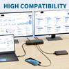 Dell WD19S 180W Docking Station, HDMI/Dual DisplayPort, Dell Docking Station with 130W Power Delivery, Dual Monitor Support,Bundle with 180W Adapter, HDMI/DP Cables (Renewed) view 3