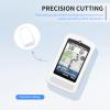 Case for Wahoo ELEMNT BOLT3 / Bolt V3 GPS Cycling Computer, KONXISA Soft Silicone Cover, Protective Waterproof for Cycling Navigation Device Accessories, Scratch and Dust Resistant Case, White view 4