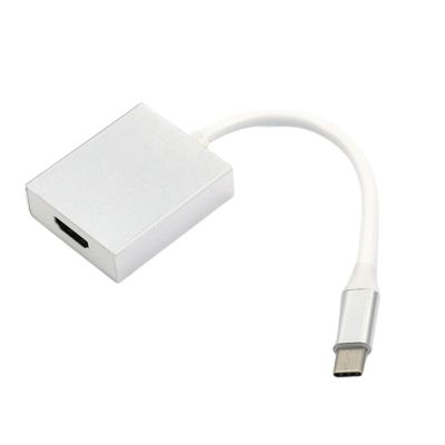 Aluminum USB C to Hdmis Converters Adapter Supports 4K Output for Smartphone Tablets Laptop to TVs Monitors Connection Hdmis Adapter Cable