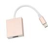 Aluminum USB C to Hdmis Converters Adapter Supports 4K Output for Smartphone Tablets Laptop to TVs Monitors Connection Hdmis Adapter Cable view 1