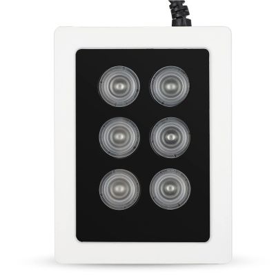 Pilipane DC12V 6W Infrared Fill Light High Power IR s for Camera Die Cast Aluminum Alloy Shell IP66 Adjustable Bracket 12 x 9 x 4cm