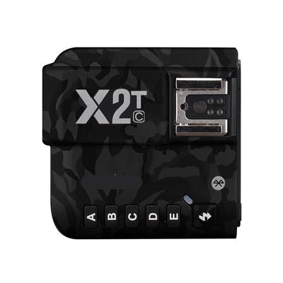 Anti-Scratch Camera Flash Sticker for Godox X2T Wireless Flash Trigger Flash Coat Wrap Protective Film Body Protector Skin Cover X 2T(Shadow Camo Black)