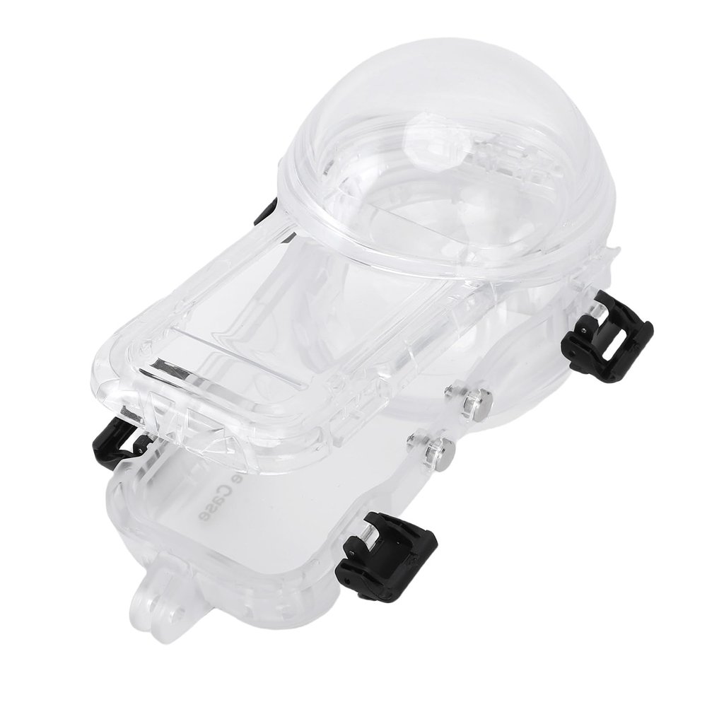 Yoidesu Invisible Dive Case, 60m Case Fit for X5 with Clear Panoramic View and Anti Fog Accessories for Underwater Photography