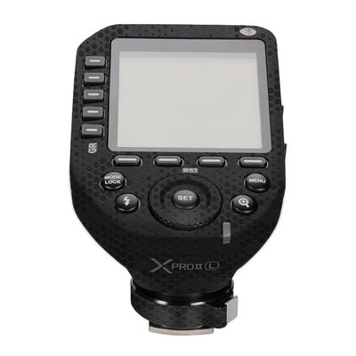 for GODOX XPro II Wireless Flash Trigger Decal Skin Vinyl Wrap Film Camera Flash Body Protective Sticker Protector Coat X Pro II (Mamba Black)